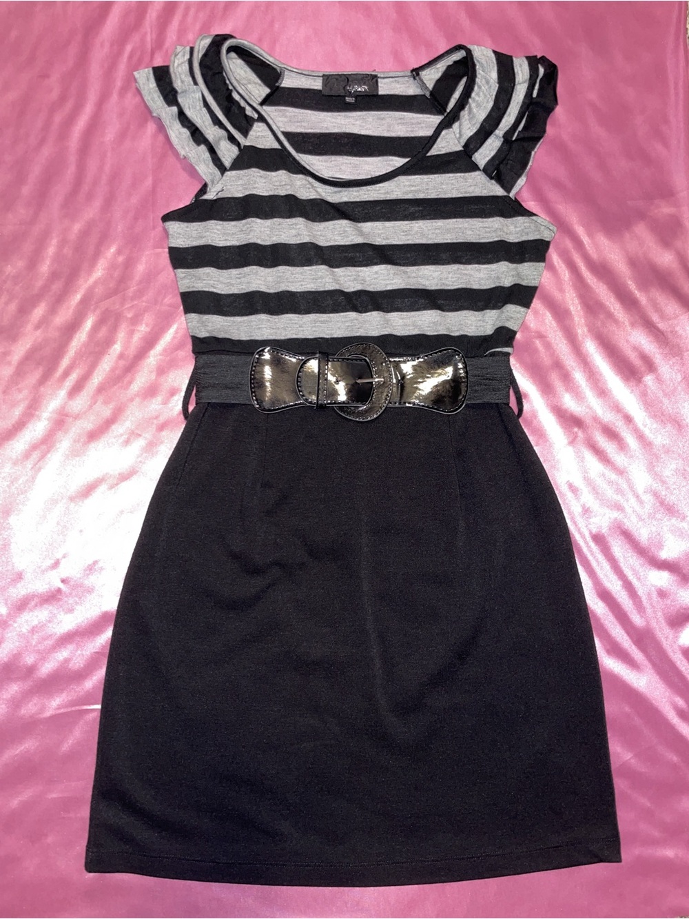 vintage y2k Hypnotik belted mini dress